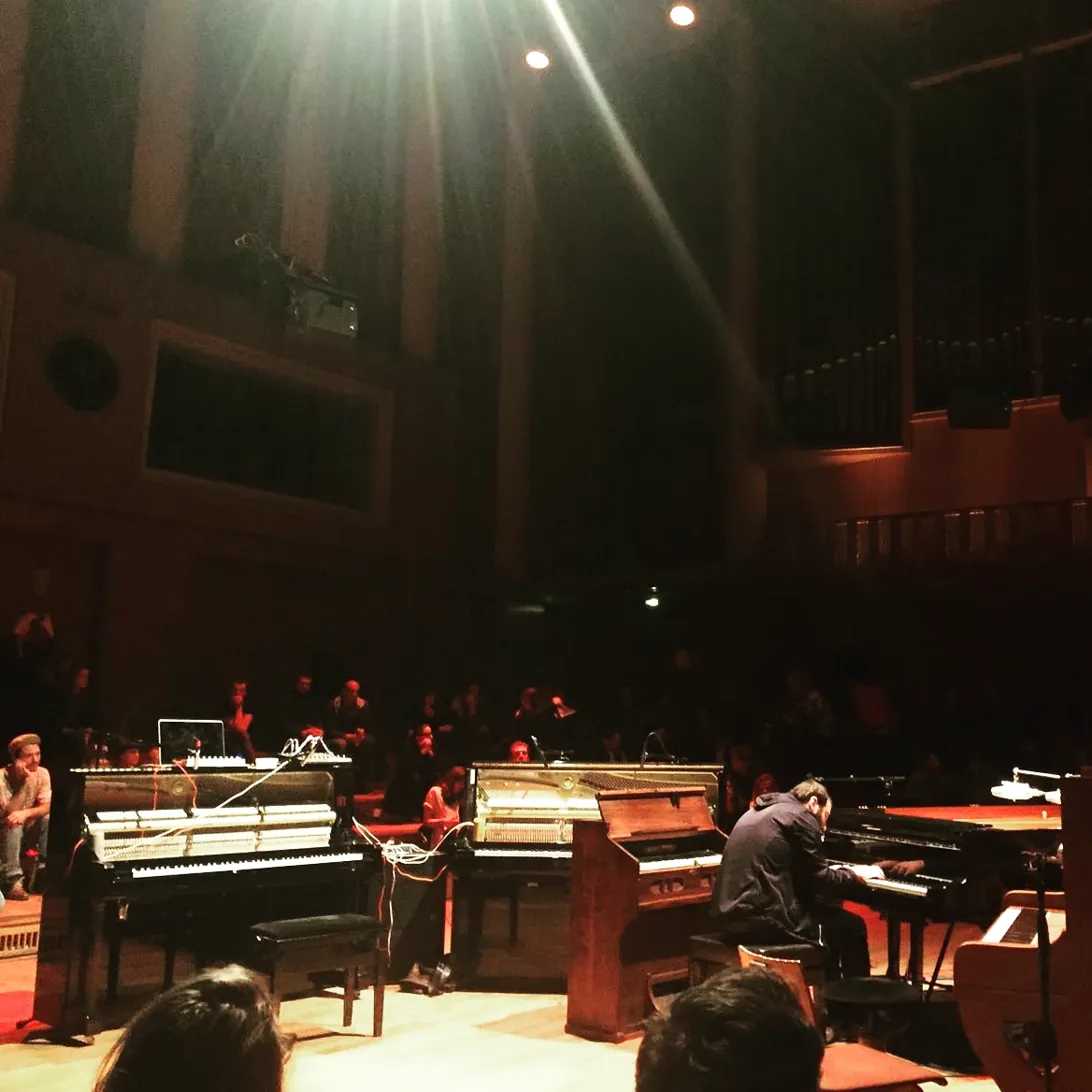 Performing at Funkhaus Berlin